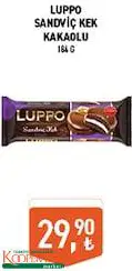 LUPPO SANDVİÇ KEK KAKAOLU 184 G